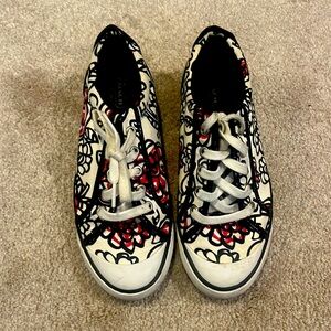 Coach Floral Print Sneakers